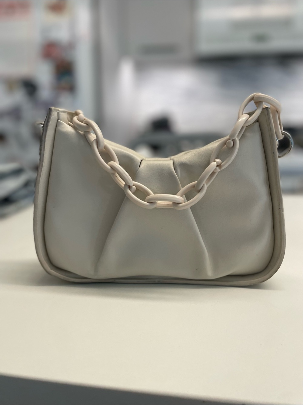 Cream Handbag